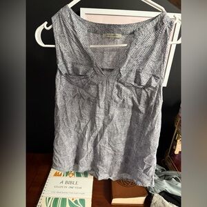 Anne Carson Monochrome Patterned Blouse